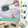 2-in-1 Multifunctional Cleaning Brush, Shoe Cleaning Solution Brush, Laundry Brush With Soap Dispenser, Household Soft Bristled Cleaning Brush