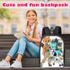 Elementary School Cartoon Backpack And Peripheral Backpack Three Piece Set