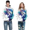 New Unicorn Hoodie Sweatshirts Printed Animal Horse 3d Hoodies Pullovers Crewneck Hoody Feminina Clothing