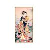 Ukiyo-e Japanese Style Lady Figure Decorative Painting For Sushi Place Japanese Food Canvas Posters Prints Wall Home Decoration