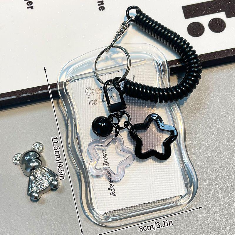 Cartoon Kpop Photocard Holder Camera Mobile Phone Shaped Idol Photocard Binder 3Inch Photo Storage Case Protection Cover