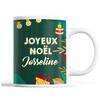Mug - Noël Josseline - Green - 325 Ml - Dishwasher and Microwave Safe