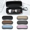 Vintage Zipper Travel Office Glasses Box Eyeglasses Accessories Eyeglasses Case Glasses Holder