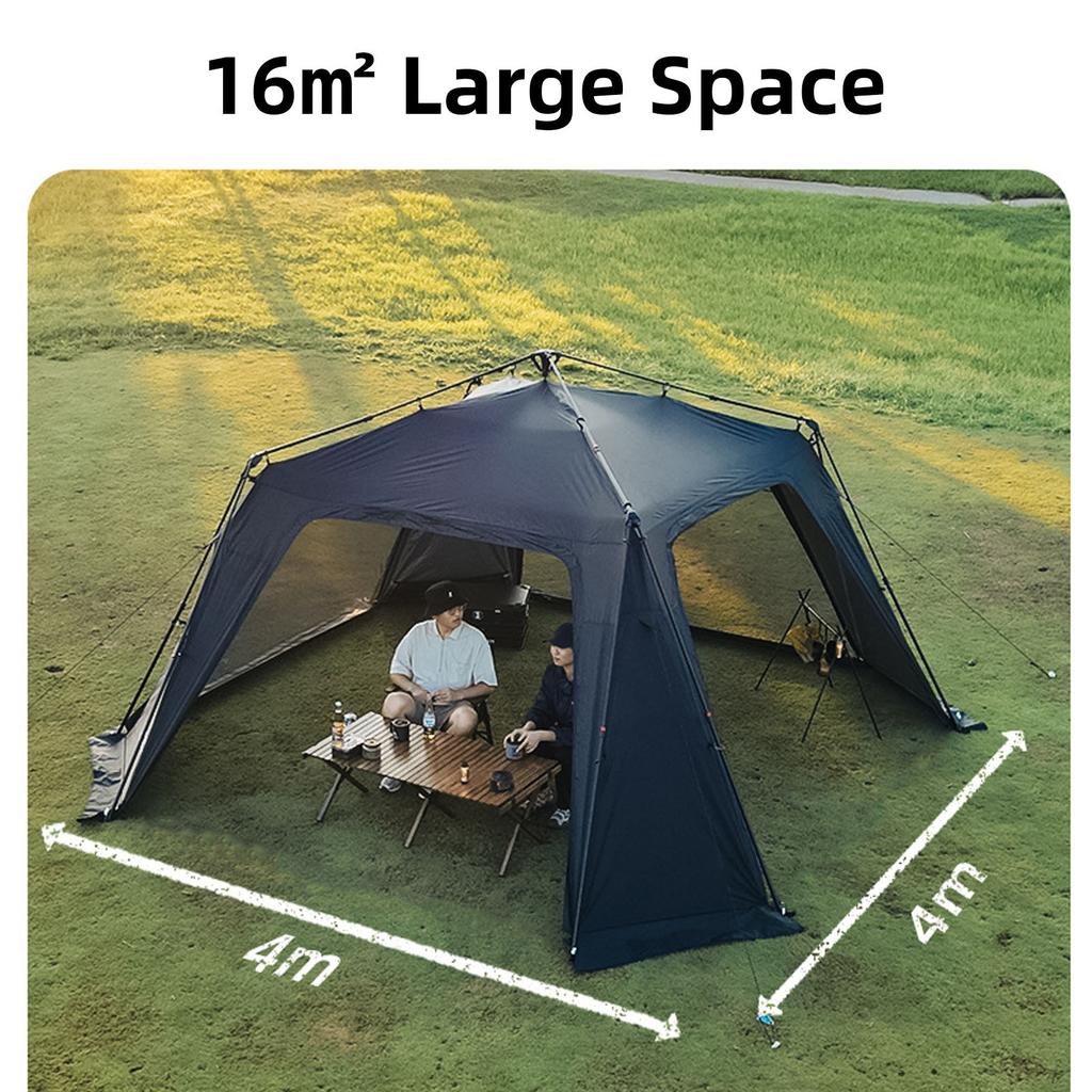 2pcs Door Curtain for Canopy Tent Dome Canopy Camping Sun Protection Waterproof Canopy