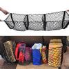 Cargo Net Trunk Bed Organizer,Mesh Storage Net With 4 Hooks, Heavy Duty Cargo Net For Car,Truck Accessories Bed Grocery Holder