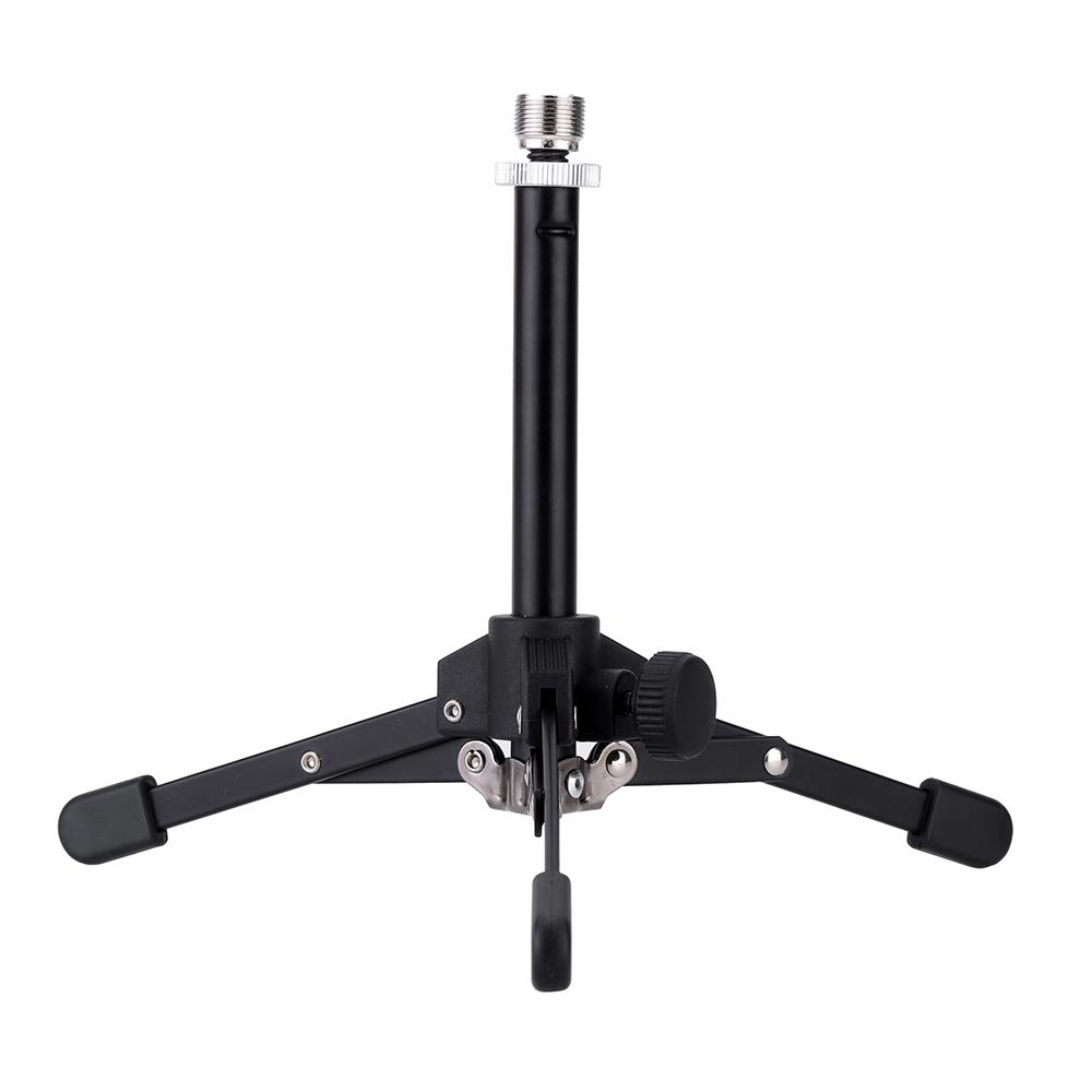 MS-12 Mini Foldable Desktop Tabletop Tripod Microphone Mic Stand Holder