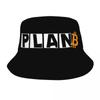 Custom Plan B Time For Bitcoin Bucket Hat Women Unisex Fashion Summer Outdoor Sun BTC Crypto Coins Fisherman Cap