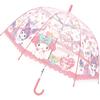 J's Planning My Melody & Kuromi Children's Vinyl Umbrella, 55cm, One-Touch Type, 32479