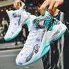 Basketball Shoes Men's Shoes Summer Students Actual Friction Sound Sneakers Breathable Non-slip Wear-resistant Running Shoes Sneakers