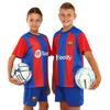 Kid's Soccer Football Uniform Jersey and Shorts Barcelona CO-7181