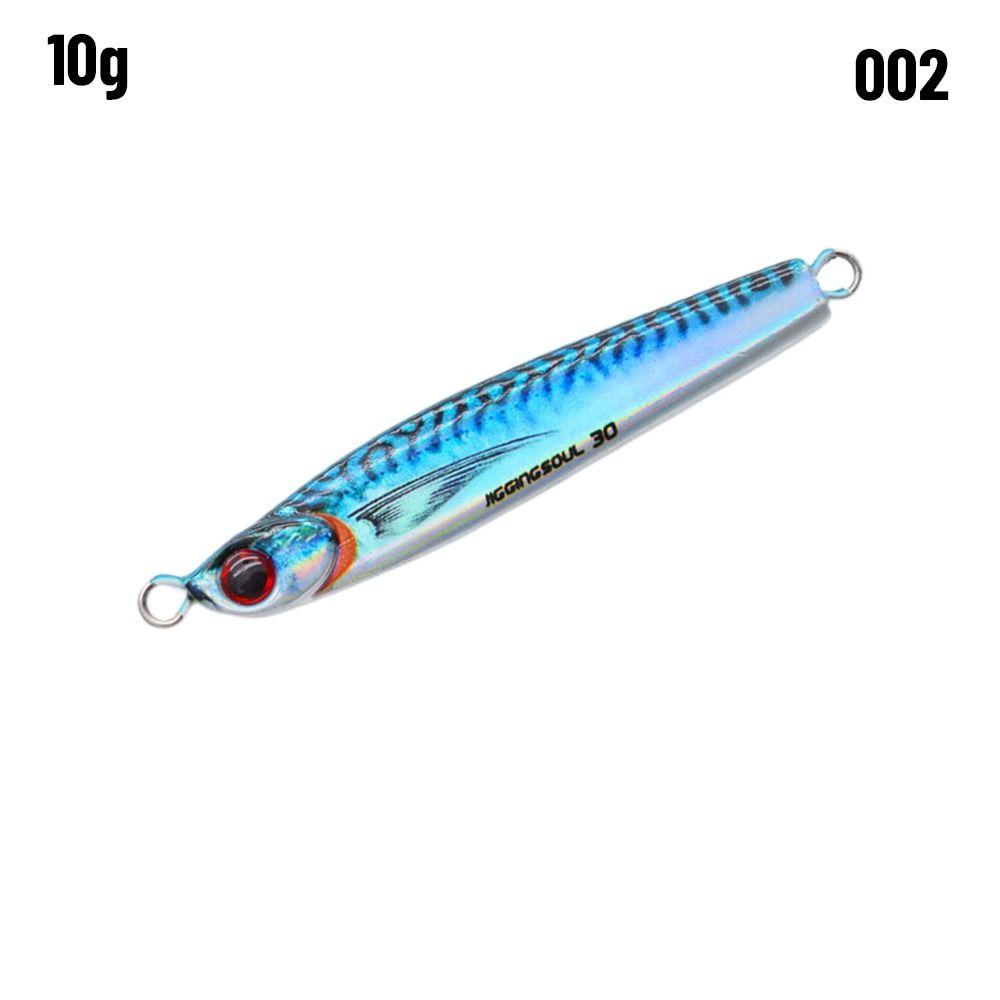 Sinking Minnow 10g 15g Spinning Baits Spanish Mackerel Metal Fishing Lure Lead Casting Jig Bait