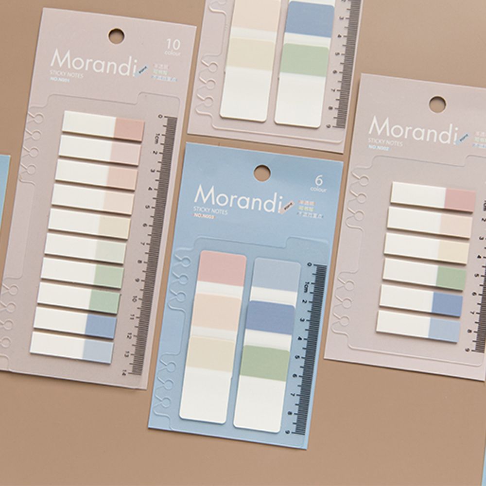 Bookmark Office Supplies Tab Strip Index Flags Sticky Notes Memo Pad Paster Sticker Loose-leaf