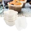 100Pcs Cake Cup Heat Resistance Easy To Release Waterproof Oilproof Disposable Oven Safe Square Cake